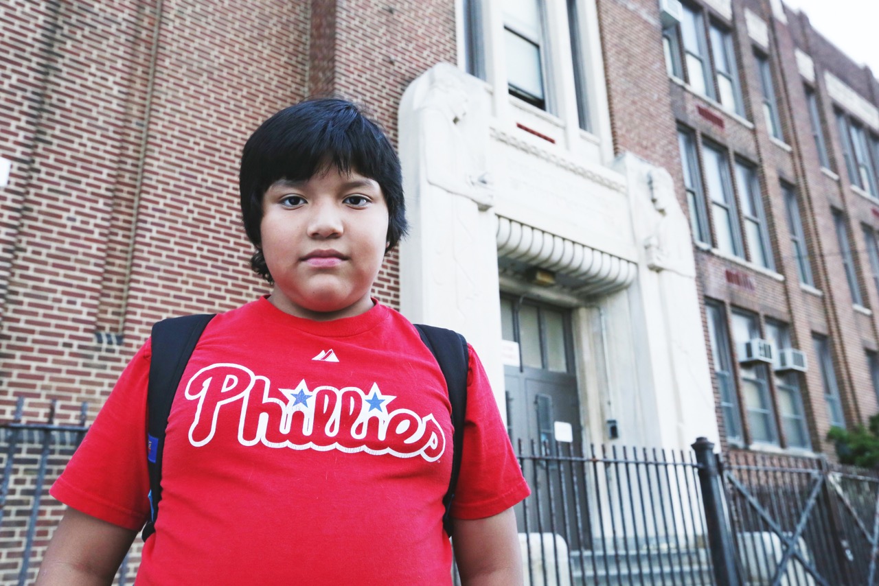 Boris-Zhinin-first-day-at-new-school-after-his-old-school-was-closed-Philadelphia-September-2013-1