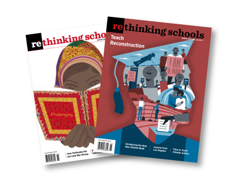 Rethinking Schools Magazine Covers